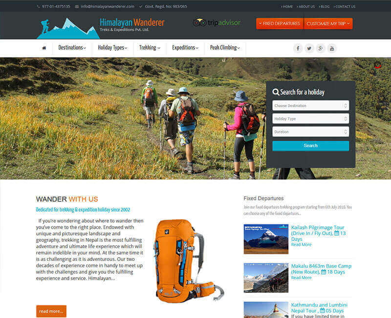 Himalayan Wanderer Treks & Expeditions Pvt. Ltd.